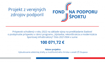 fond na podporu športu fond na podporu športu