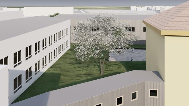 Vizualizácia projektu novej telocvične