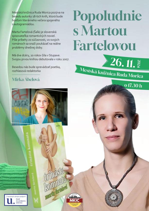 Popoludnia s Martou Fartelovou
