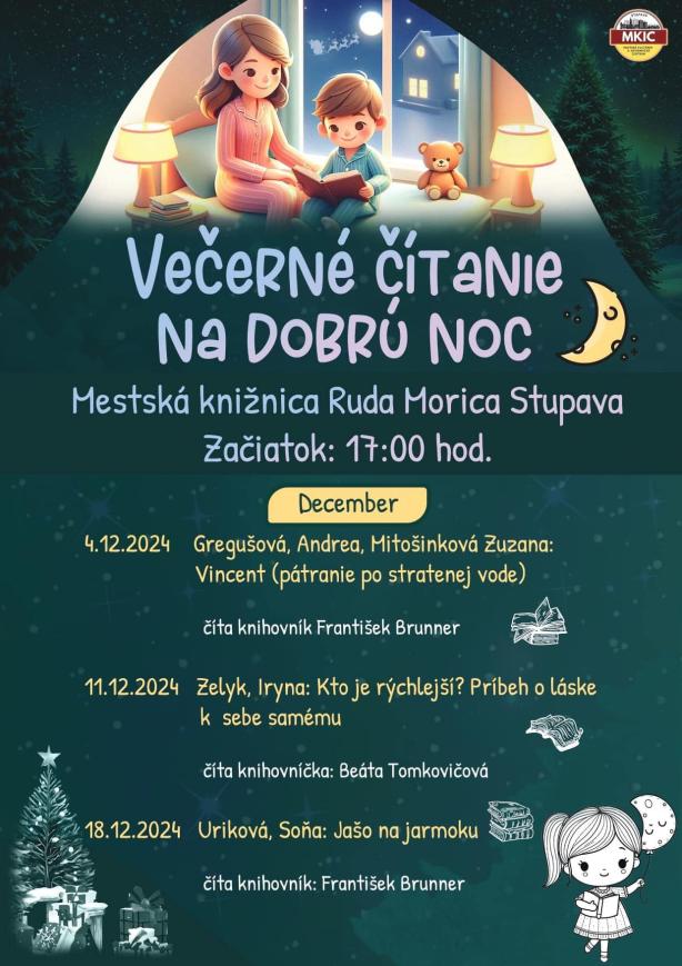 Večerné čítanie december