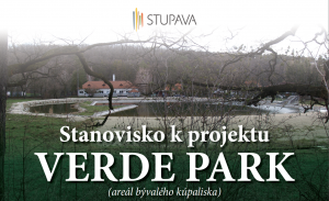 Stanovisko k projektu VERDE PARK (areál bývalého kúpaliska) 