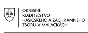 UPOZORNENIE - OR HAZZ  V  MALACKÁCH 1