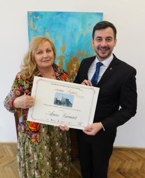 AGNEŠA VAVRINOVÁ ZÍSKALA V TALIANSKU CENU ODBORNEJ POROTY