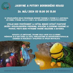 Jaskyne a potoky Borinského krasu