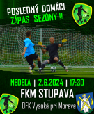 Posledný domáci zápas