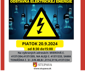 Odstávka elektrickej energie