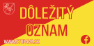 dôležitý oznam