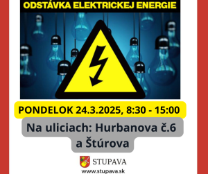 Odstávka elektrickej energie