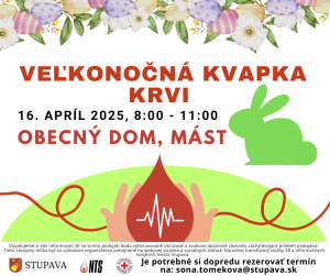 Plagát Veľkonočná kvapka krvi