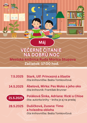 Májové večerné čítanie