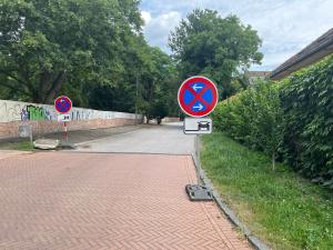 Zákaz zastavenia na ulici Slovenská