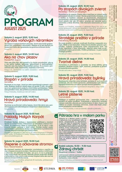 Program ekocentrum august