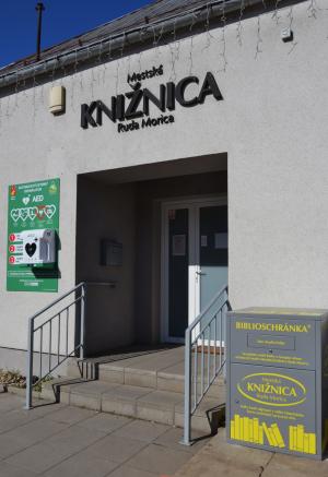 Mestská knižnica Ruda Morica - Biblioschránka