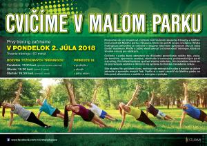 UŽ DNES ZAČÍNAME – CVIČÍME V MALOM PARKU