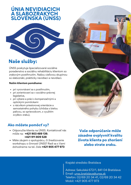 Únia nevidiacich a slabozrakých 