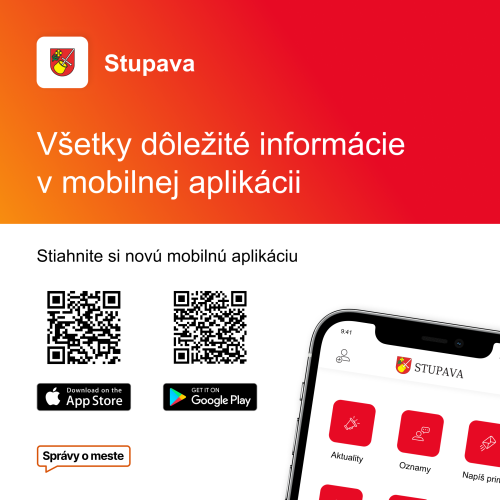 Aplikácia Stupava