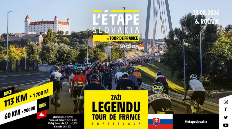 TAŇTE SA DOBROVOĽNÍKOM NA L'ETAPE SLOVAKIA BY TOUR DE FRANCE!