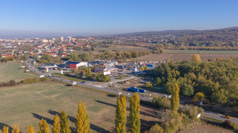 Mást z dronu. Ilustračná fotografia. 