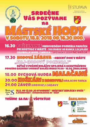 MÁSTSKÉ HODY 2018