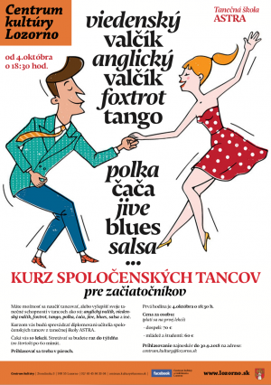 KURZ SPOLOČENSKÝCH TANCOV