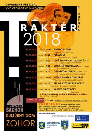 DIVADELNÝ FESTIVAL TRAKTÉR 2018 - BREVIÁR TECINY FRANCINY 