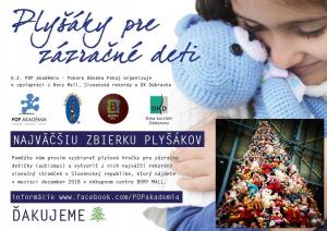 "PLYŠÁKY" PRE DETI S AUTIZMOM
