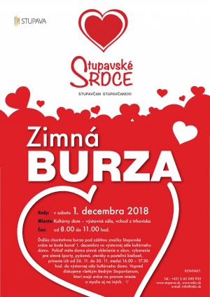 UŽ DNES - ZIMNÁ CHARITATÍVNA BURZA