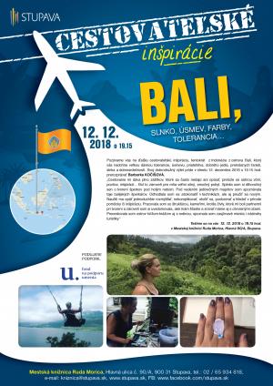 CESTOVATEĽSKÉ INŠPIRÁCIE – BALI