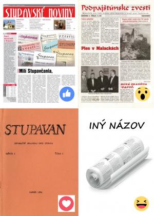 AKO BY SA MALI VOLAŤ MESTSKÉ NOVINY?