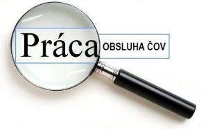 PONUKA PRÁCE - OBSLUHA ČOV