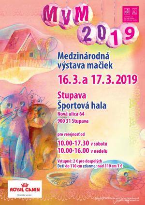 MEDZINÁRODNÁ VÝSTAVA MAČIEK V STUPAVE