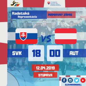 PRÍPRAVNÝ MEDZIŠTÁTNY ZÁPAS V HÁDZANEJ