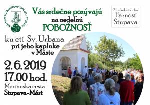 POZVÁNKA NA NEDEĽNÚ POBOŽNOSŤ