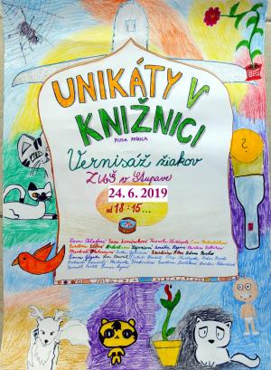POZVÁNKA NA VERNISÁŽ UNIKÁTY V KNIŽNICI