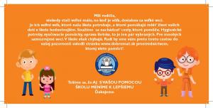 AJ CEZ PRÁZDNINY MÔŽETE POMÔCŤ NAŠEJ ZÁKLADNEJ ŠKOLE