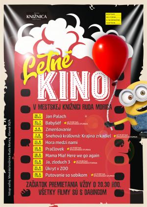 V NEDEĽNOM LETNOM KINE ZMENŠOVANIE