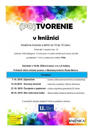 (PO)TVORENIE V KNIŽNICI