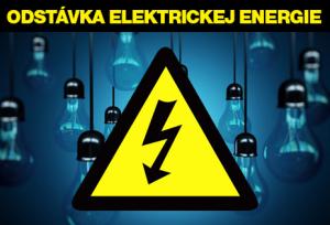 PRERUŠENIE DISTRIBÚCIE ELEKTRINY