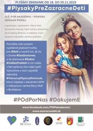 ODDNES ZBIERAME PLYŠÁKY