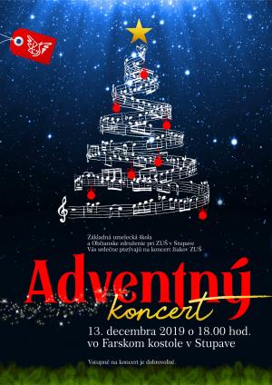 POZVÁNKA NA ADVENTNÝ KONCERT ŽIAKOV ZUŠ