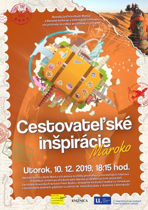 UŽ ZAJTRA CESTOVATEĽSKÉ INŠPIRÁCIE - MAROKO