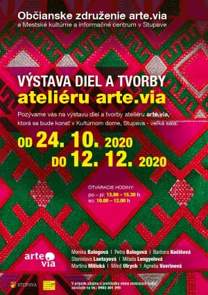 VÝSTAVA DIEL A TVORBY ATELIÉRU ARTE.VIA
