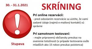 ODPOVEDE NA NAJČASTEJŠIE OTÁZKY KU SKRÍNINGU