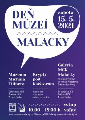 DEŇ MÚZEÍ V MALACKÁCH