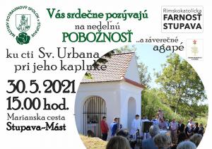 POZVÁNKA NA TRADIČNÚ POBOŽNOSŤ