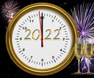 ŠŤASTNÝ A ZDRAVÝ NOVÝ ROK 2022!