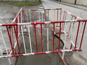 HAVÁRIA VODOVODNEJ PRÍPOJKY NA MARCHEGGSKEJ ULICI 1
