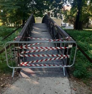 REKONŠTRUKCIA MOSTÍKA V KAŠTIELSKOM PARKU 1