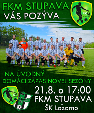 POZVÁNKA  NA  FUTBALOVÝ  ZÁPAS 1