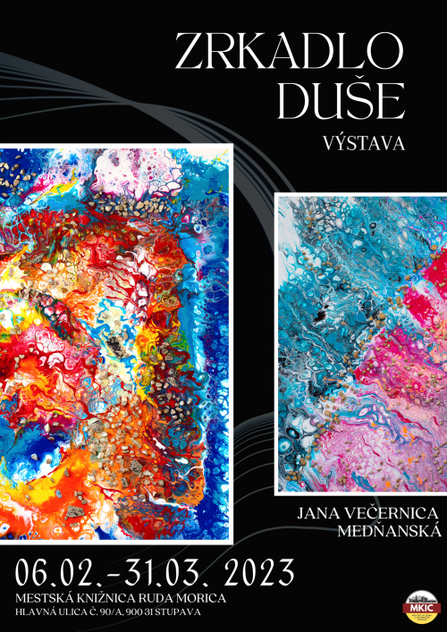 Plagát výstava Zrkadlo duše